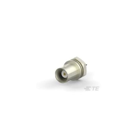 Te Connectivity Rf Bnc Connector, 1 Contact(S), Female, Panel Mount, Panel Mount, Solder Terminal, Locking, Jack 5227715-3